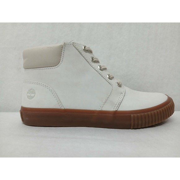 Timberland Skyla Bay Chukka Boots 0A2R69-143 White Nubuck Women's Size‎ 6 - Picture 2 of 10